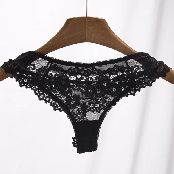 Elegant Female Sexy Floral Lace Briefs Design Panties - Image 7