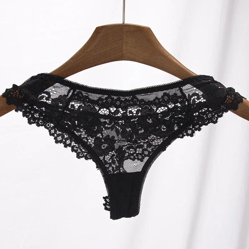 Elegant Female Sexy Floral Lace Briefs Design Panties