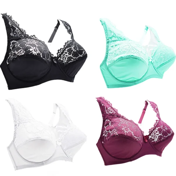 Hot And Sexy Top Perspective Plus Size Lingerie Lace Bra - Image 14