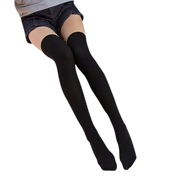 Sexy High Long Over Knee Nylon Leg Warm Stocking - Image 6