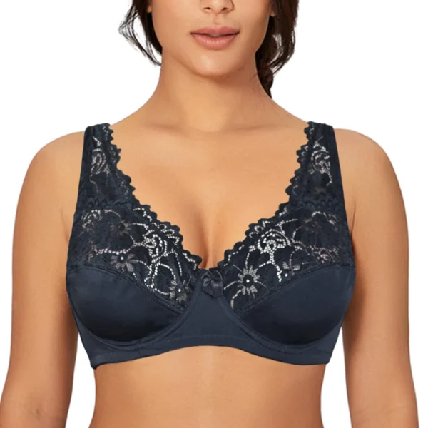 Hot And Sexy Top Perspective Plus Size Lingerie Lace Bra - Image 10