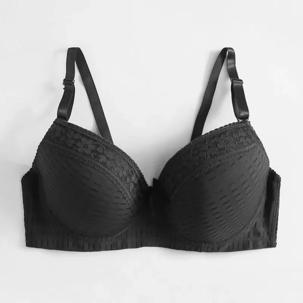 Sexy Large Plus Size No-Padding Thin Mold Cup Bras - Image 12