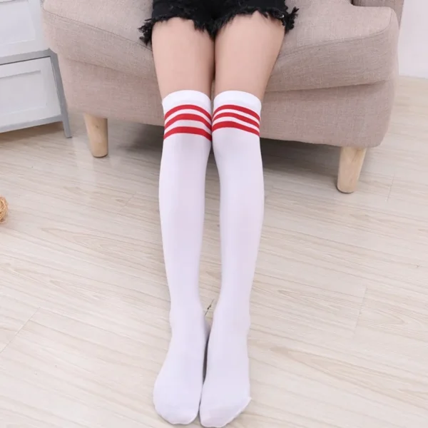 Sexy High Long Over Knee Nylon Leg Warm Stocking - Image 24