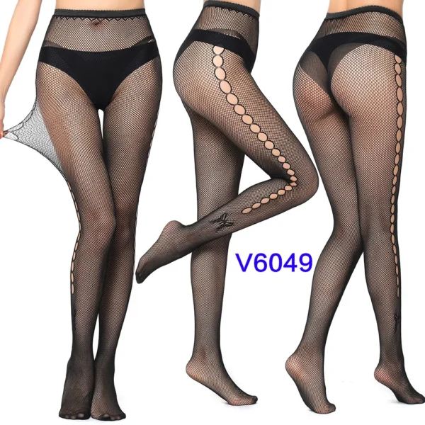 Sexy Fishnet Black Gothic Lace Tights Stocking - Image 29