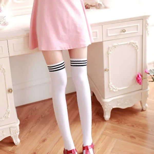 Sexy High Long Over Knee Nylon Leg Warm Stocking - Image 17